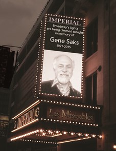 GENE SAKS LIGHTS DIMMING