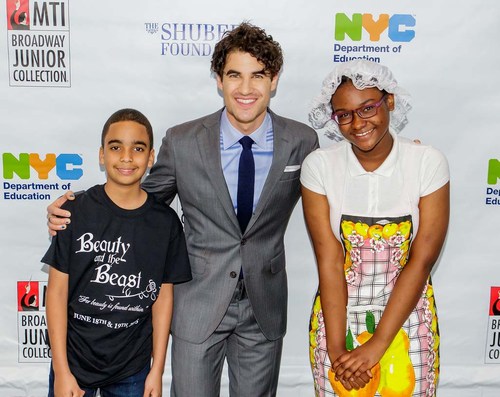 Darren Criss Broadway Junior