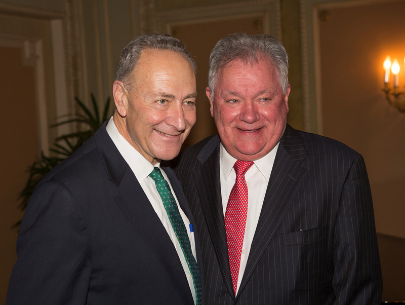 Chuck Schumer and Robert Wankel