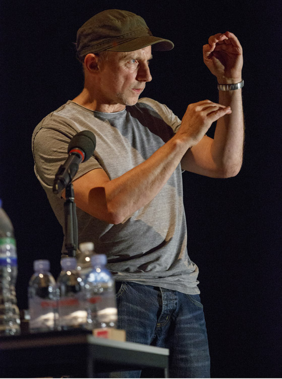 Simon McBurney Encounter Broadway
