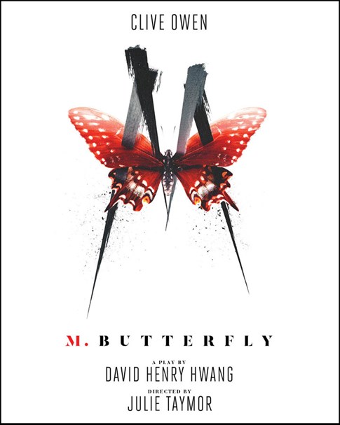 M Butterfly Broadway Show Logo