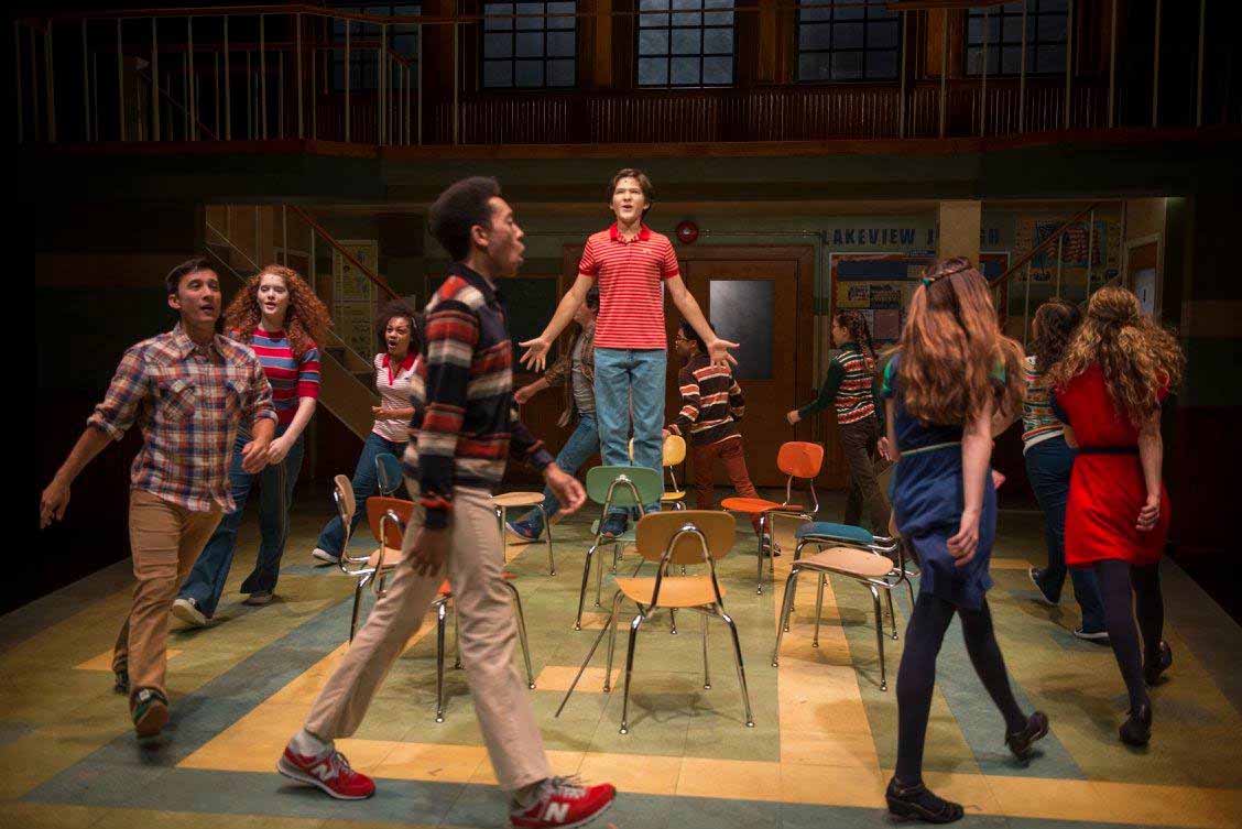 Trevor Musical Original Cast Photo